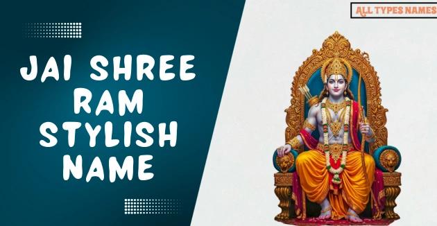 Jai Shree Ram Stylish Name