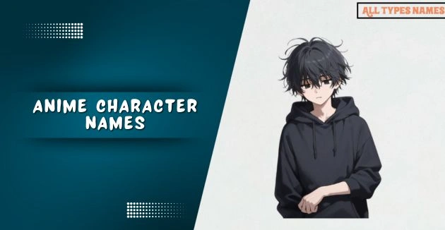 anime character names