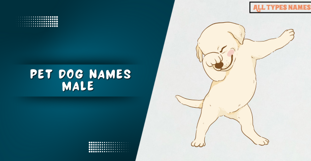 Pet dog names male